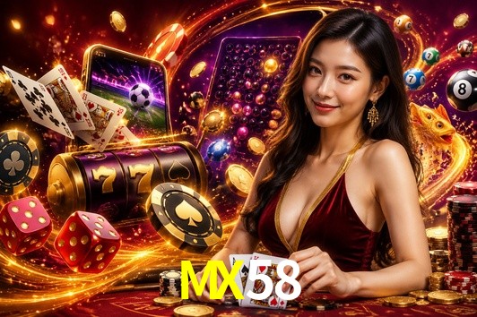Página principal de MX58 Casino con juegos en vivo y tragamonedas para México